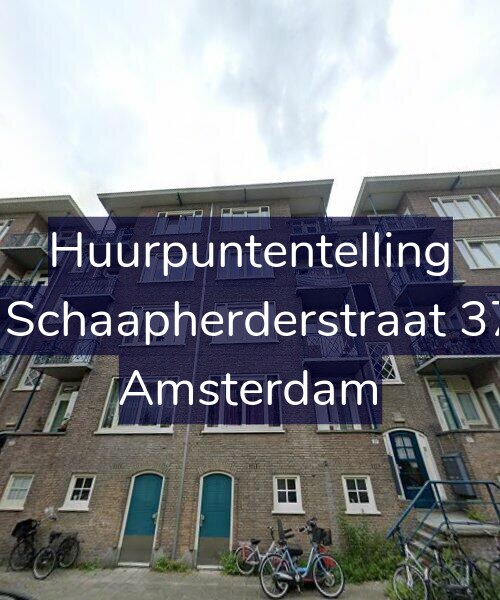 Foto gevel Huurpuntentelling voor De Schaapherderstraat 37-1, Amsterdam
