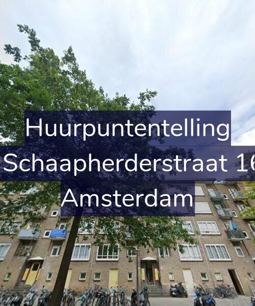 Foto gevel Huurpuntentelling voor De Schaapherderstraat 16-3, Amsterdam