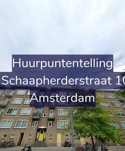 Foto gevel Huurpuntentelling voor De Schaapherderstraat 10-3, Amsterdam