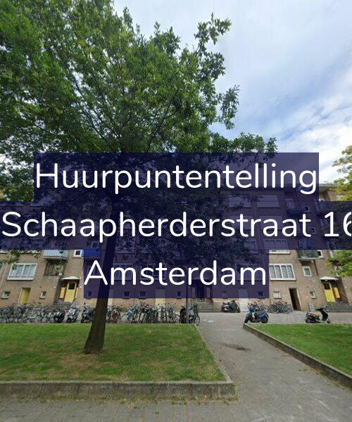 Foto gevel Huurpuntentelling voor De Schaapherderstraat 16-H, Amsterdam