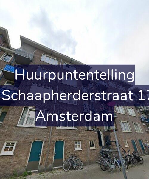 Foto gevel Huurpuntentelling voor De Schaapherderstraat 17-1, Amsterdam