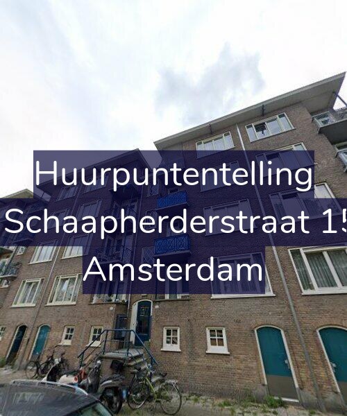 Foto gevel Huurpuntentelling voor De Schaapherderstraat 15-1, Amsterdam
