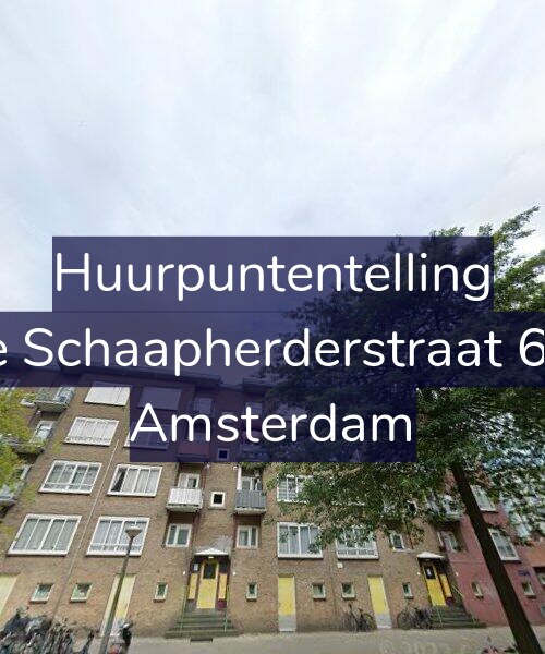 Foto gevel Huurpuntentelling voor De Schaapherderstraat 6-3, Amsterdam
