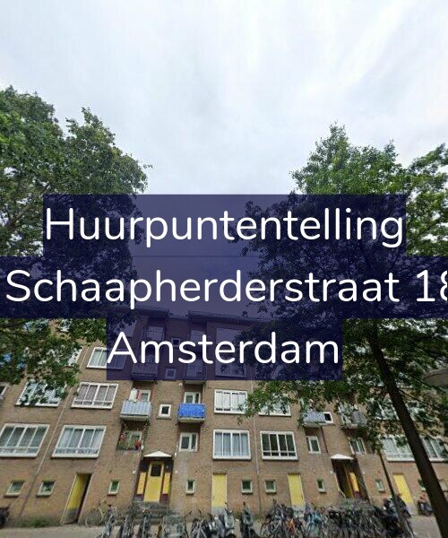 Foto gevel Huurpuntentelling voor De Schaapherderstraat 18-2, Amsterdam