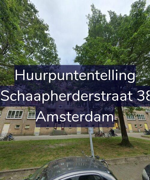 Foto gevel Huurpuntentelling voor De Schaapherderstraat 38-H, Amsterdam