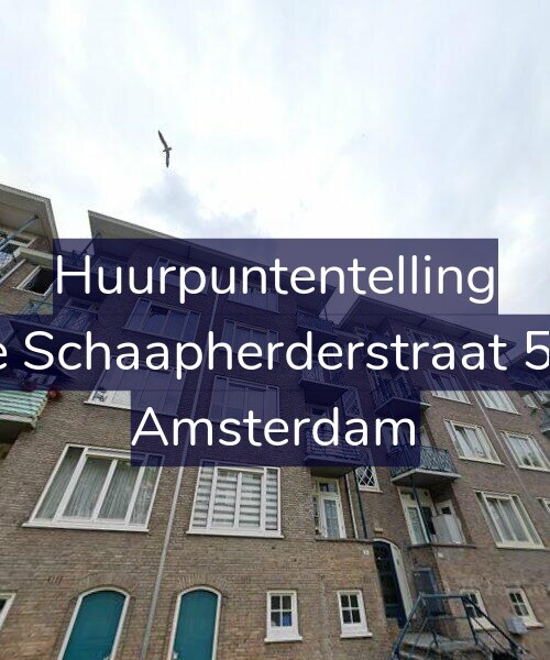 Foto gevel Huurpuntentelling voor De Schaapherderstraat 5-3, Amsterdam