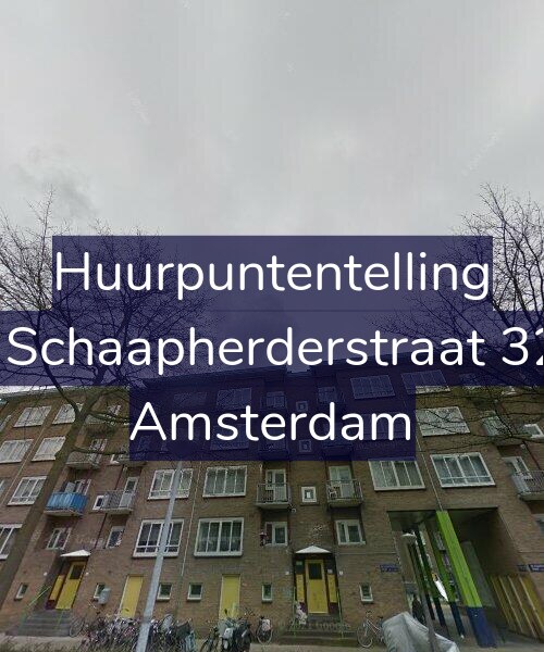 Foto gevel Huurpuntentelling voor De Schaapherderstraat 32-2, Amsterdam