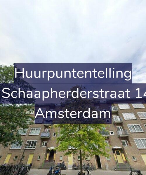 Foto gevel Huurpuntentelling voor De Schaapherderstraat 14-3, Amsterdam