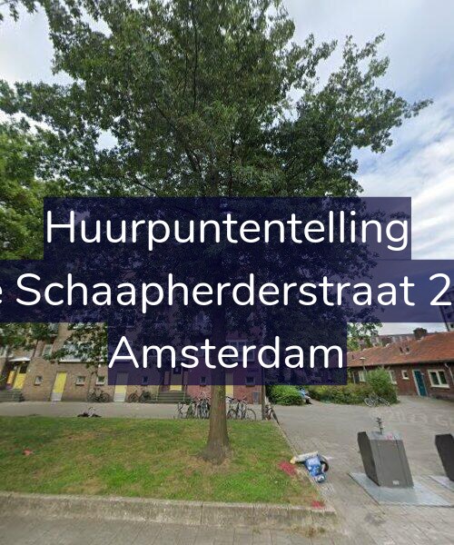 Foto gevel Huurpuntentelling voor De Schaapherderstraat 2-H, Amsterdam