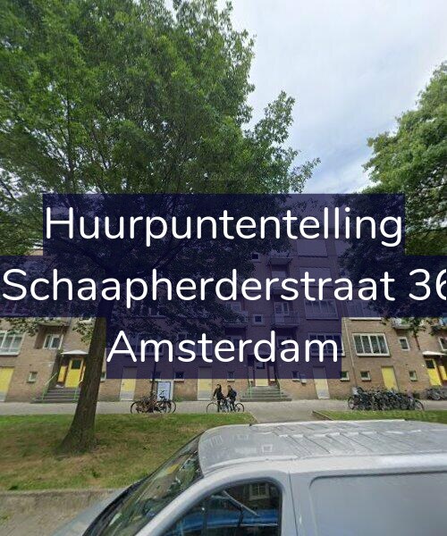 Foto gevel Huurpuntentelling voor De Schaapherderstraat 36-H, Amsterdam