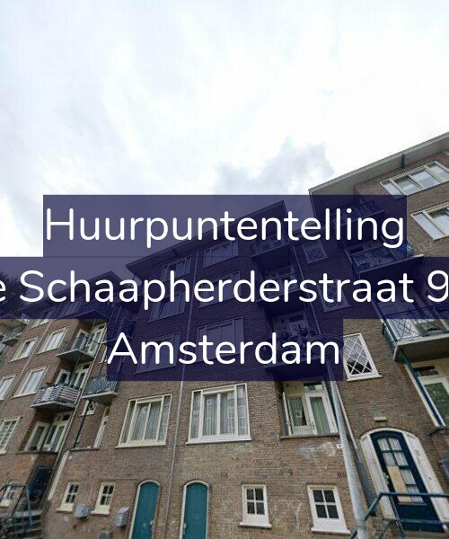 Foto gevel Huurpuntentelling voor De Schaapherderstraat 9-2, Amsterdam