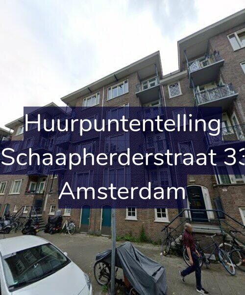 Foto gevel Huurpuntentelling voor De Schaapherderstraat 33-H, Amsterdam