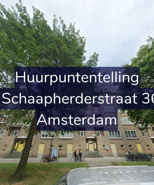 Foto gevel Huurpuntentelling voor De Schaapherderstraat 36-1, Amsterdam