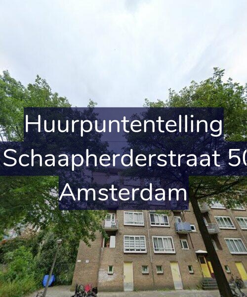 Foto gevel Huurpuntentelling voor De Schaapherderstraat 50-2, Amsterdam