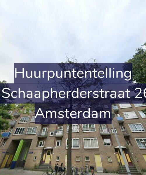 Foto gevel Huurpuntentelling voor De Schaapherderstraat 26-3, Amsterdam