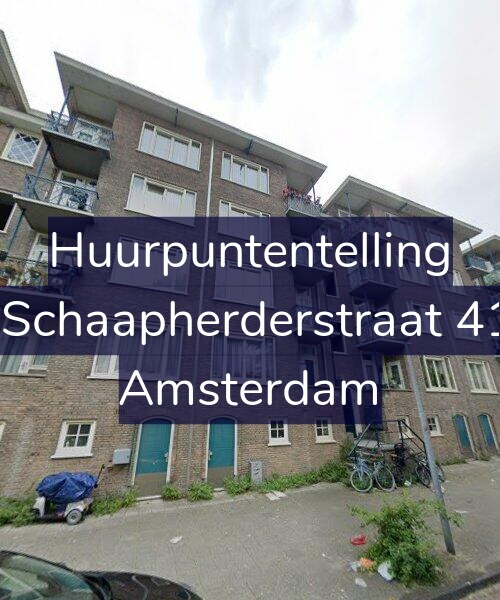 Foto gevel Huurpuntentelling voor De Schaapherderstraat 41-H, Amsterdam