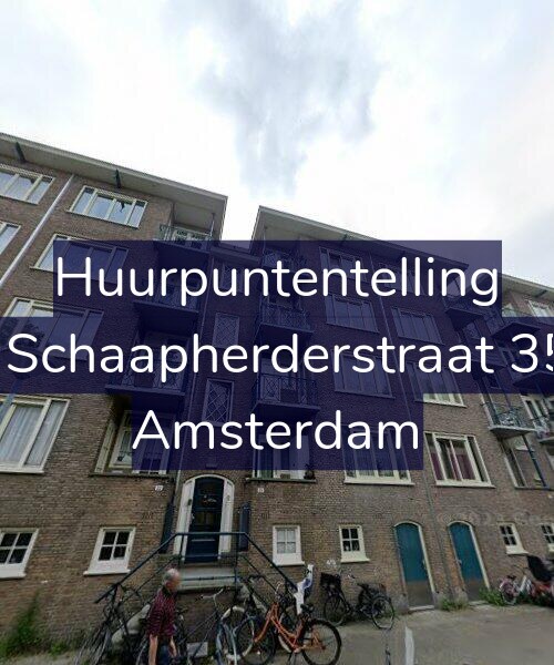 Foto gevel Huurpuntentelling voor De Schaapherderstraat 35-1, Amsterdam