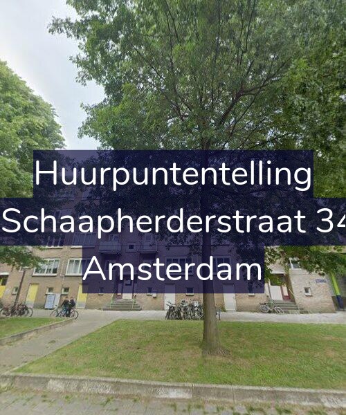 Foto gevel Huurpuntentelling voor De Schaapherderstraat 34-H, Amsterdam