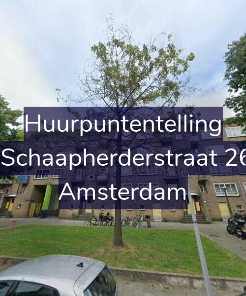 Foto gevel Huurpuntentelling voor De Schaapherderstraat 26-H, Amsterdam