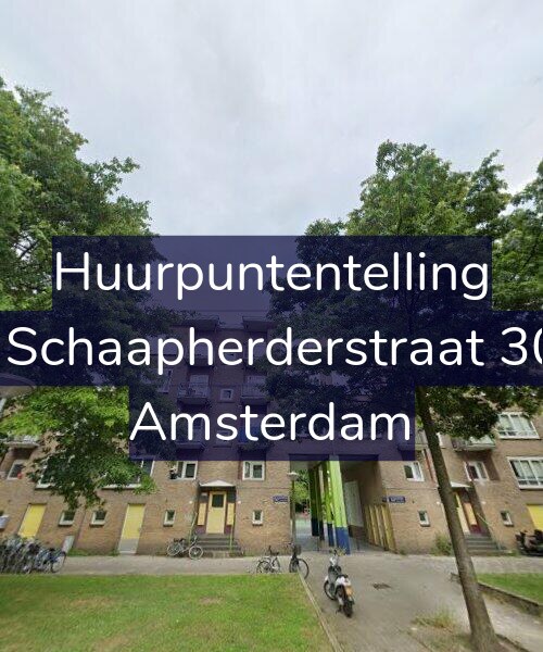 Foto gevel Huurpuntentelling voor De Schaapherderstraat 30-1, Amsterdam
