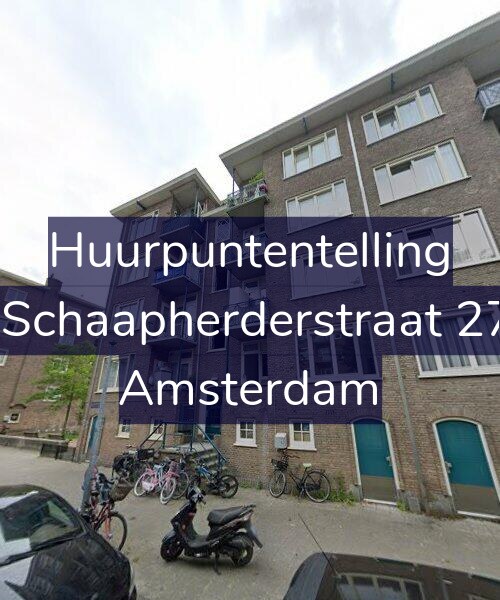 Foto gevel Huurpuntentelling voor De Schaapherderstraat 27-H, Amsterdam