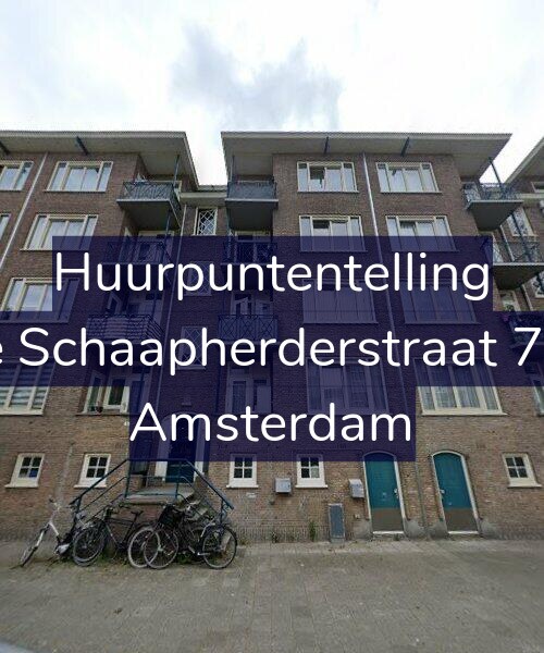 Foto gevel Huurpuntentelling voor De Schaapherderstraat 7-H, Amsterdam