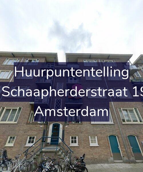 Foto gevel Huurpuntentelling voor De Schaapherderstraat 19-1, Amsterdam