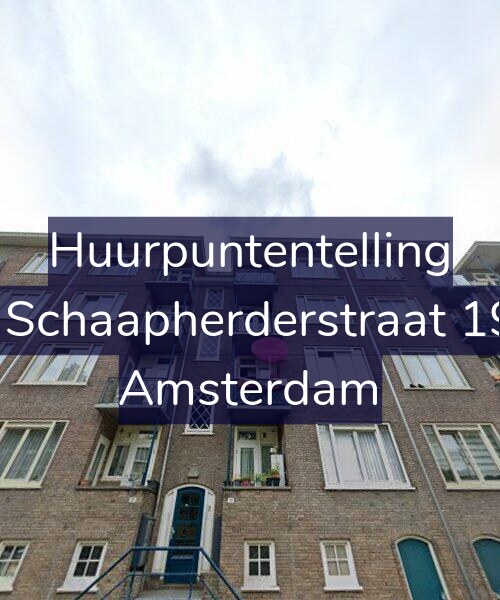 Foto gevel Huurpuntentelling voor De Schaapherderstraat 19-2, Amsterdam