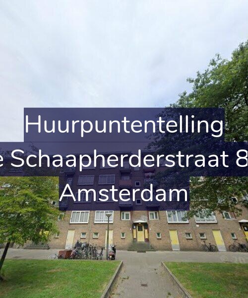 Foto gevel Huurpuntentelling voor De Schaapherderstraat 8-1, Amsterdam