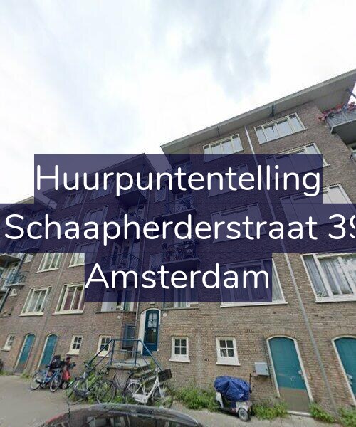 Foto gevel Huurpuntentelling voor De Schaapherderstraat 39-1, Amsterdam