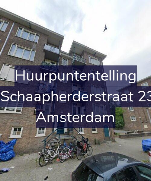 Foto gevel Huurpuntentelling voor De Schaapherderstraat 23-H, Amsterdam
