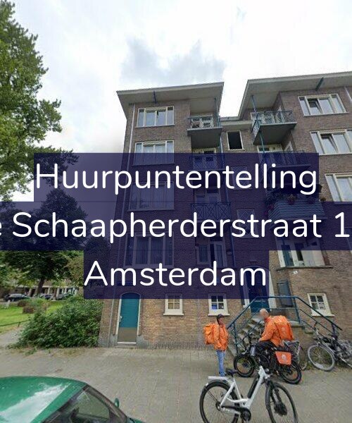 Foto gevel Huurpuntentelling voor De Schaapherderstraat 1-H, Amsterdam