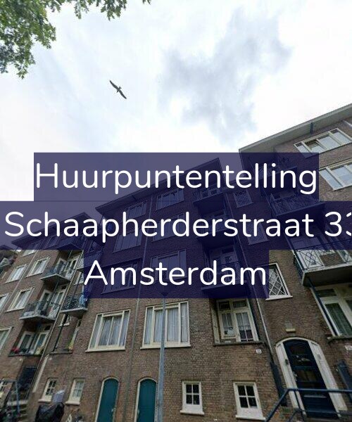 Foto gevel Huurpuntentelling voor De Schaapherderstraat 33-2, Amsterdam