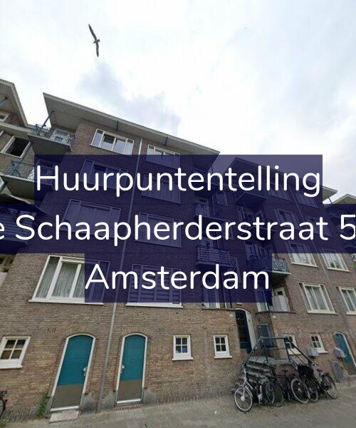 Foto gevel Huurpuntentelling voor De Schaapherderstraat 5-1, Amsterdam