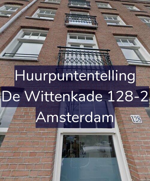 Foto gevel Huurpuntentelling voor De Wittenkade 128-2, Amsterdam