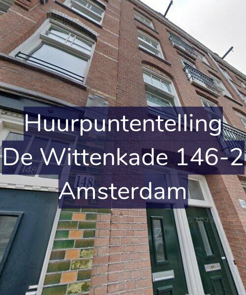 Foto gevel Huurpuntentelling voor De Wittenkade 146-2, Amsterdam