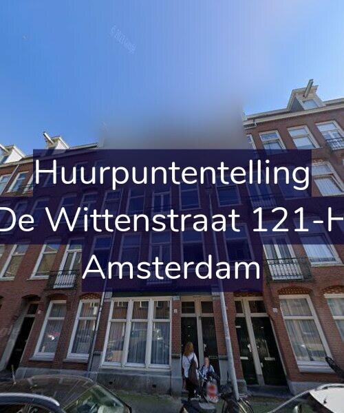 Foto gevel Huurpuntentelling voor De Wittenstraat 121-H, Amsterdam