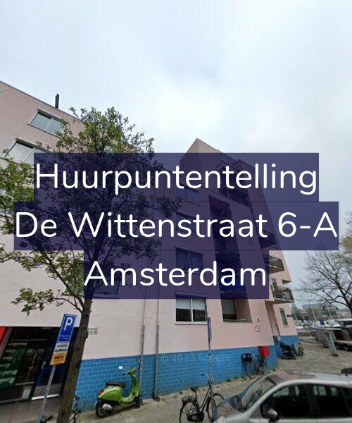 Foto gevel Huurpuntentelling voor De Wittenstraat 6-A, Amsterdam