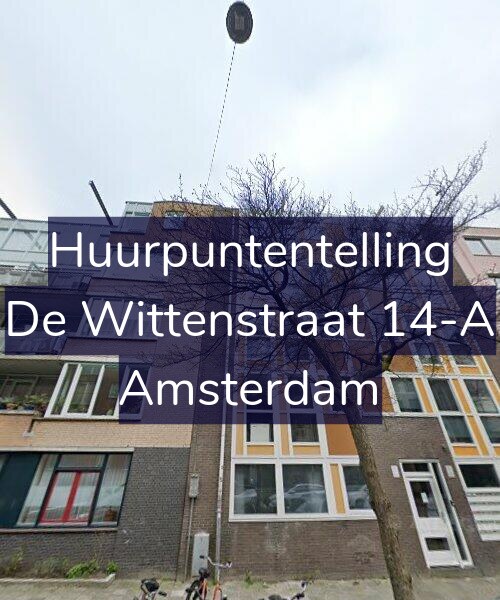 Foto gevel Huurpuntentelling voor De Wittenstraat 14-A, Amsterdam