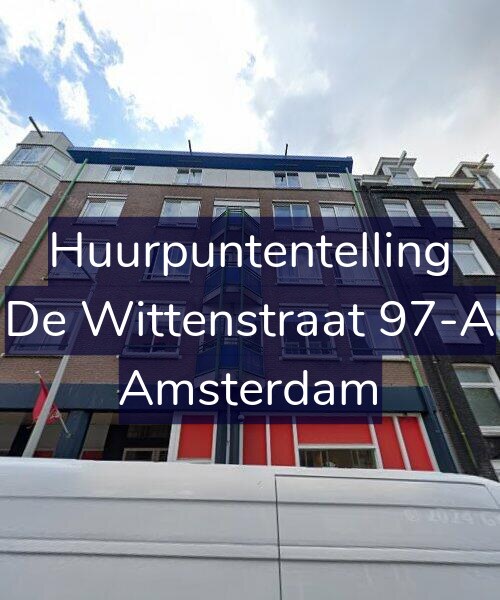 Foto gevel Huurpuntentelling voor De Wittenstraat 97-A, Amsterdam