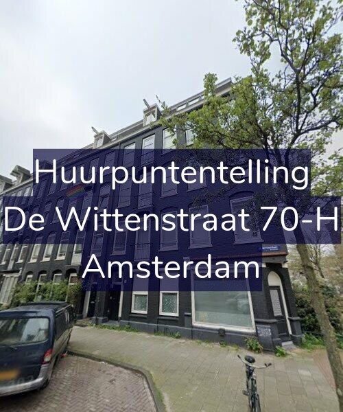 Foto gevel Huurpuntentelling voor De Wittenstraat 70-H, Amsterdam