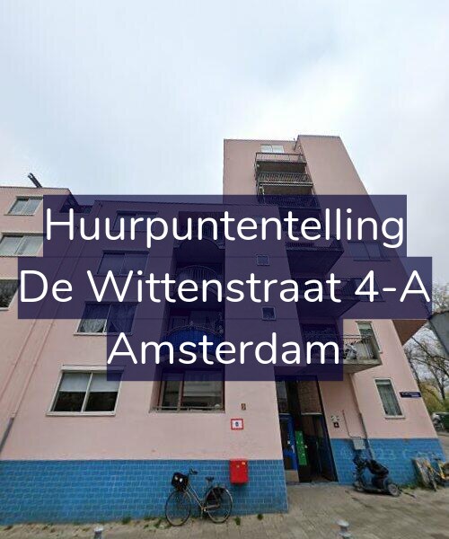 Foto gevel Huurpuntentelling voor De Wittenstraat 4-A, Amsterdam