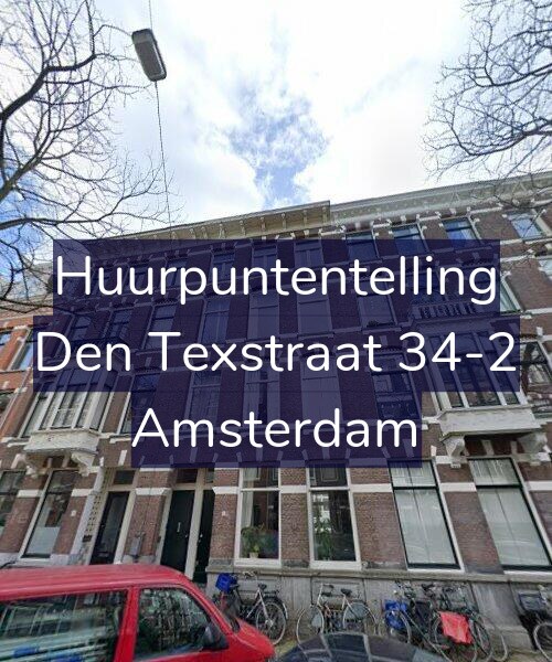 Foto gevel Huurpuntentelling voor Den Texstraat 34-2, Amsterdam