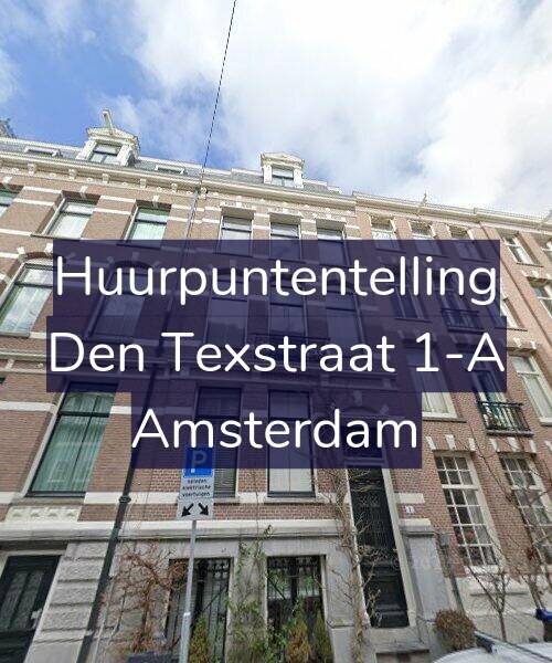 Foto gevel Huurpuntentelling voor Den Texstraat 1-A, Amsterdam