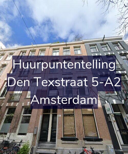 Foto gevel Huurpuntentelling voor Den Texstraat 5-A2, Amsterdam