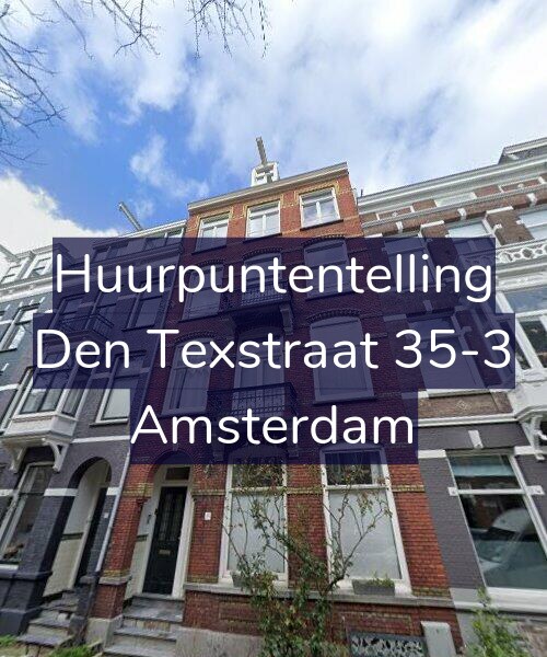 Foto gevel Huurpuntentelling voor Den Texstraat 35-3, Amsterdam