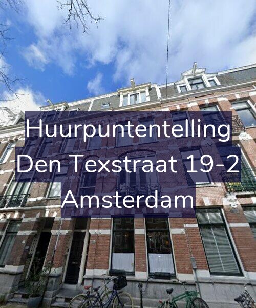 Foto gevel Huurpuntentelling voor Den Texstraat 19-2, Amsterdam