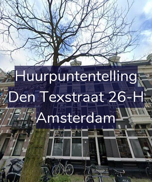 Foto gevel Huurpuntentelling voor Den Texstraat 26-H, Amsterdam