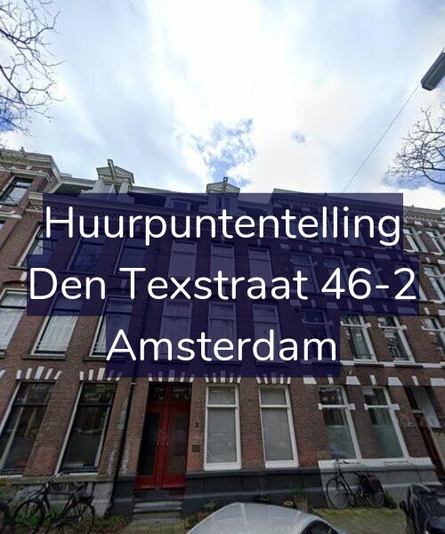 Foto gevel Huurpuntentelling voor Den Texstraat 46-2, Amsterdam