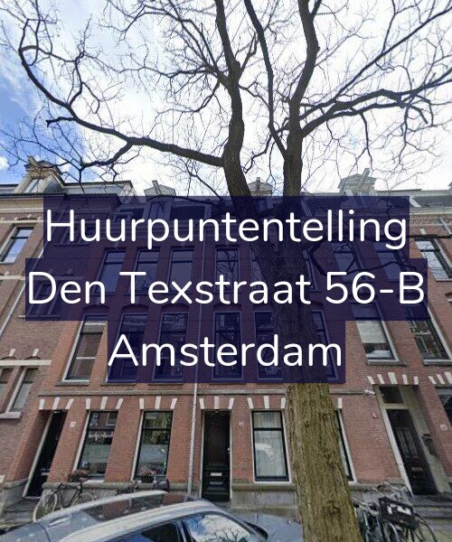 Foto gevel Huurpuntentelling voor Den Texstraat 56-B, Amsterdam